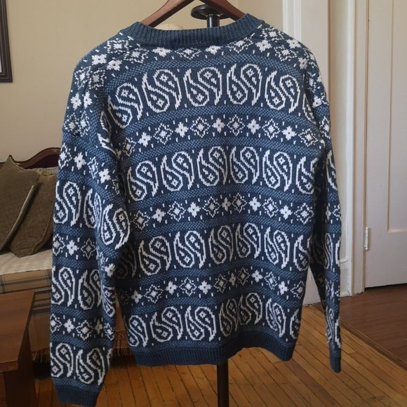 2/$40 Milano Sport v-neck button oversize cardigan sweater - Picture 5 of 8